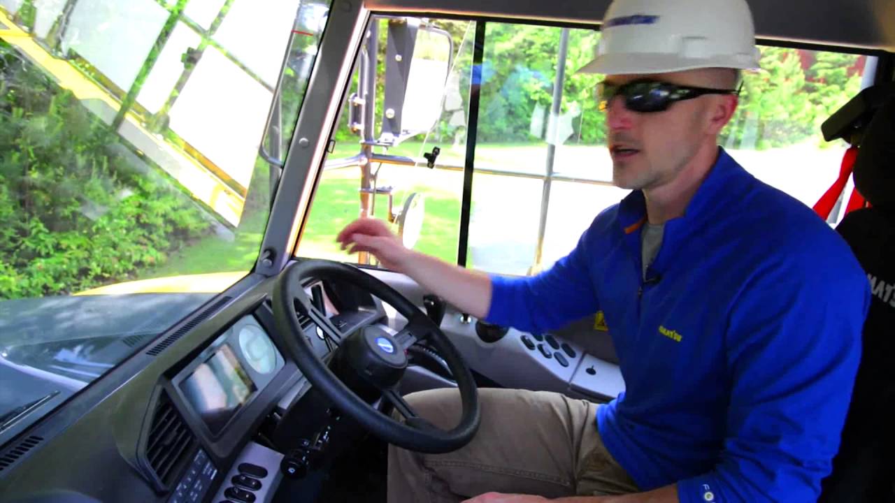 Komatsu HM300 HM400 controles de cabina