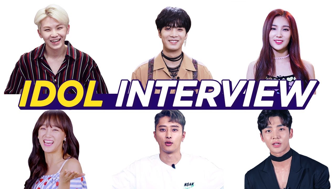 Unique Idol Interviews Marathon  • ENG SUB • dingo kdrama