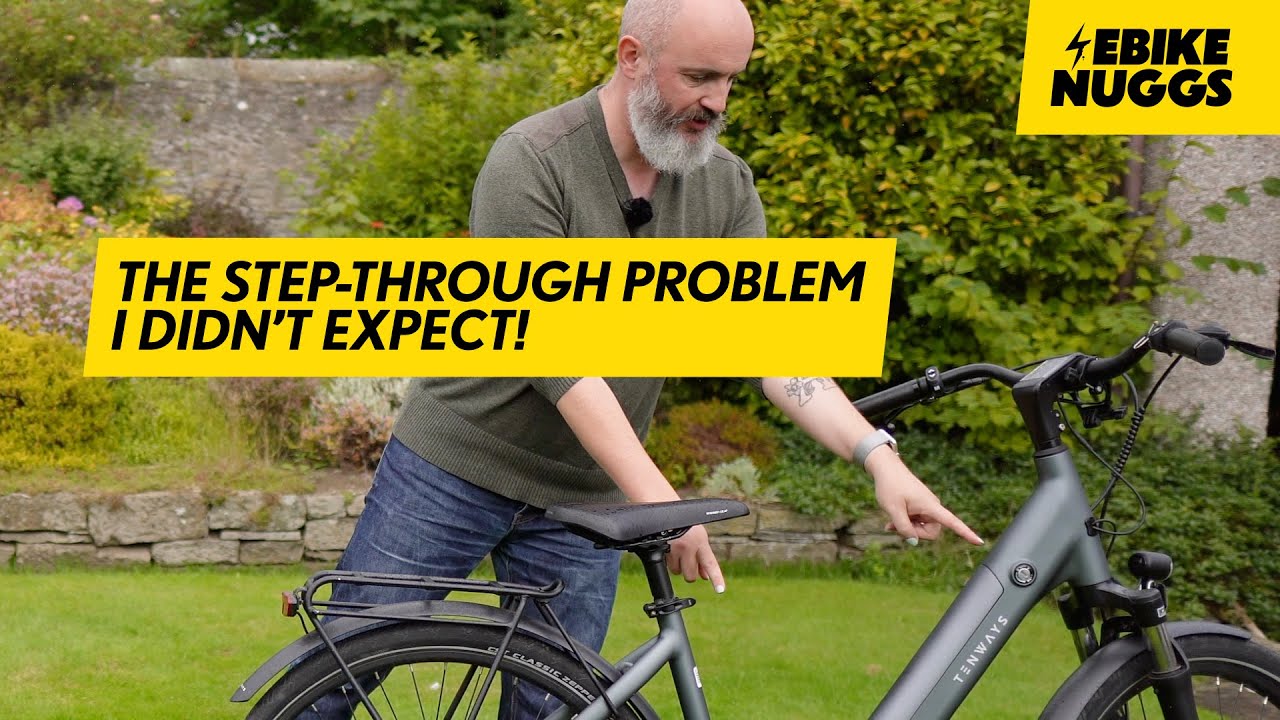 The problem with a step through frame I didn&rsquo;t anticipate