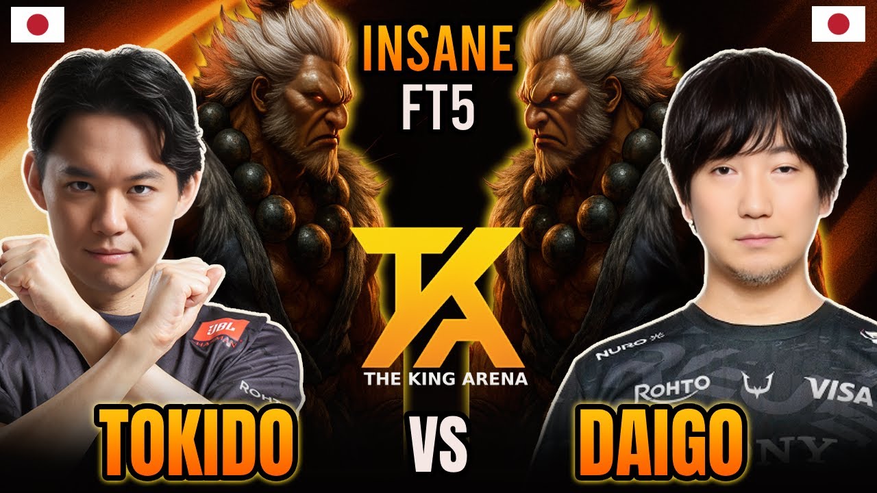 🔥 SF6 ▰ DAIGO (Akuma) vs TOKIDO (Akuma) ▰ Street Fighter 6 🔥