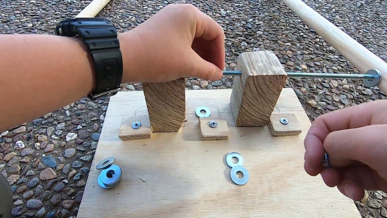 How to make spring back cricket stumps at home | JL's Maker Space