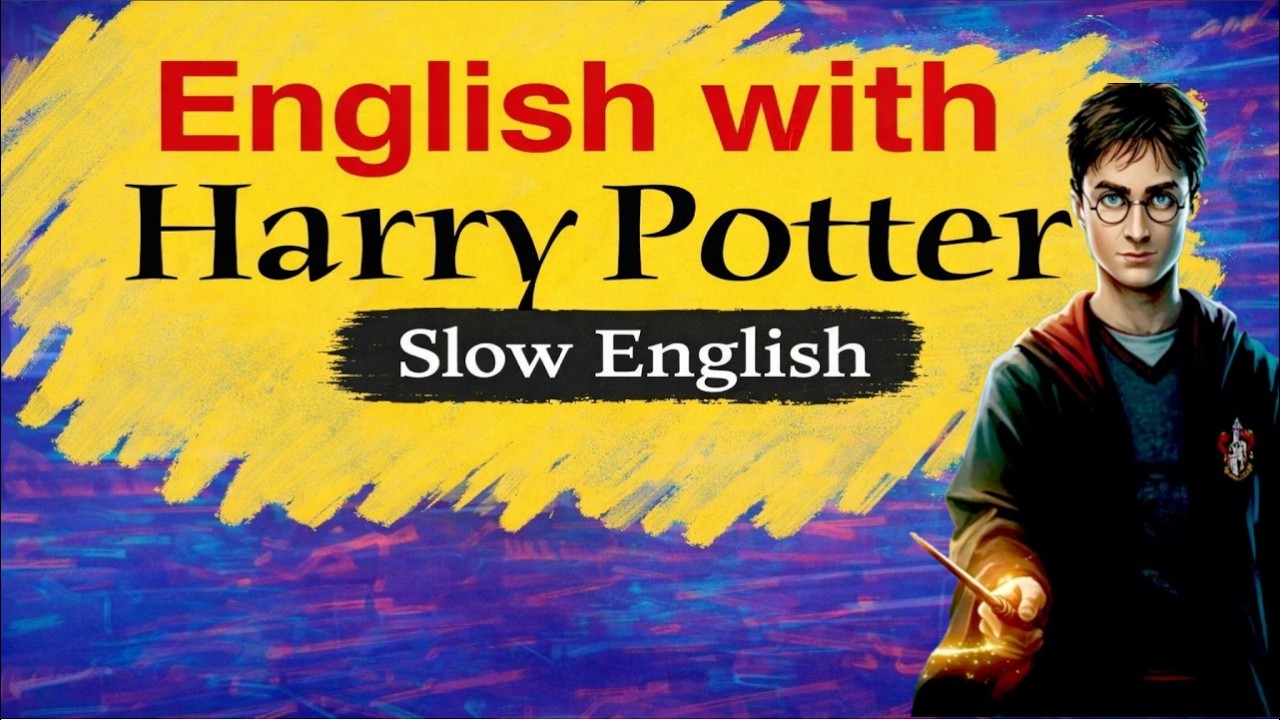 Learn English with Harry Potter (Slow & Easy) | 1 Hour Listening Practice for A2–B1