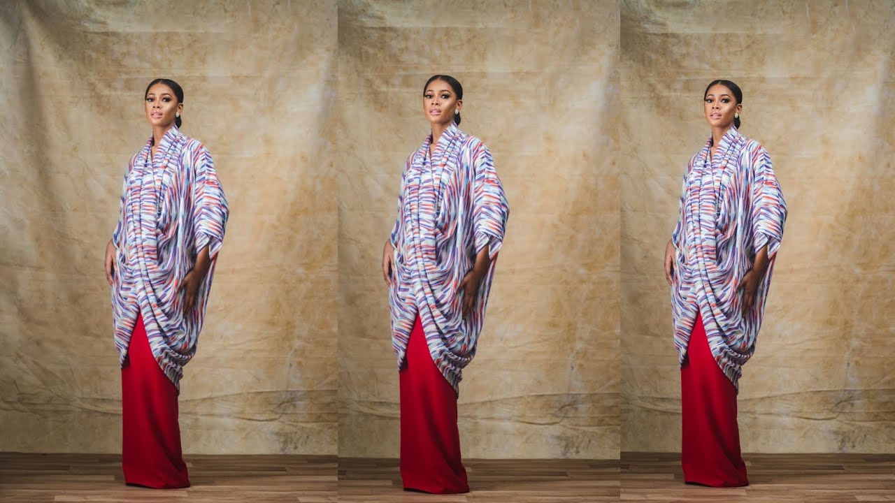 HOW TO SEW A STYLISH TWISTED FRONT KIMONO DRESS IN 10 MINUTES 🔥🔥🔥 