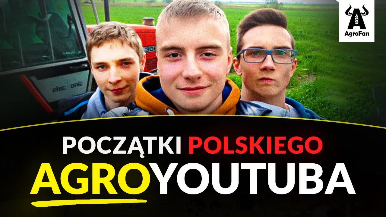 Historia polskiego AGROYouTuba. Pierwsze rolnicze filmy na YouTube. Odc.1