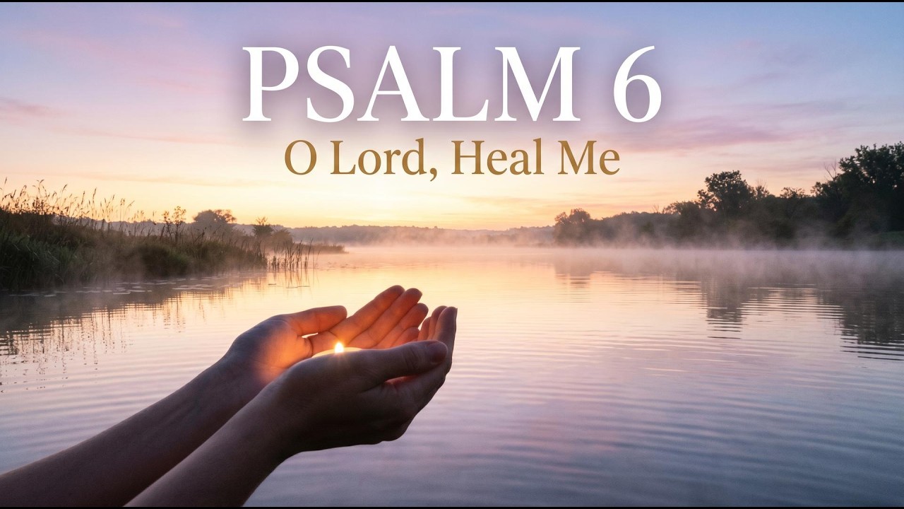 Psalm 6 | A Prayer for Healing and Mercy | Word-for-Word KJV (Slow & Peaceful)