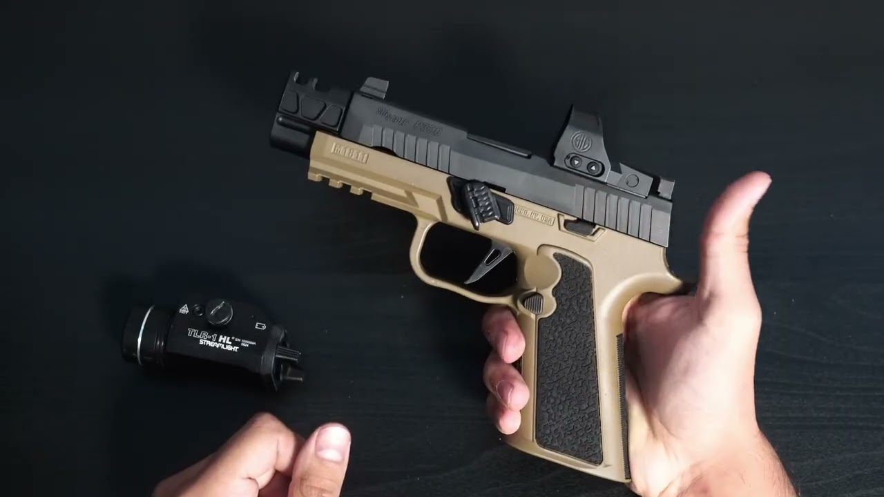 Turning my P320 into a 2011 - Brouwer M1811 Grip Module