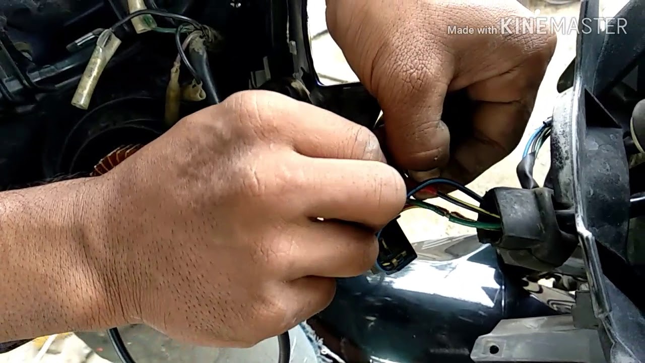 Cara memasang kabel lampu LED Vixion new lebih terang josss