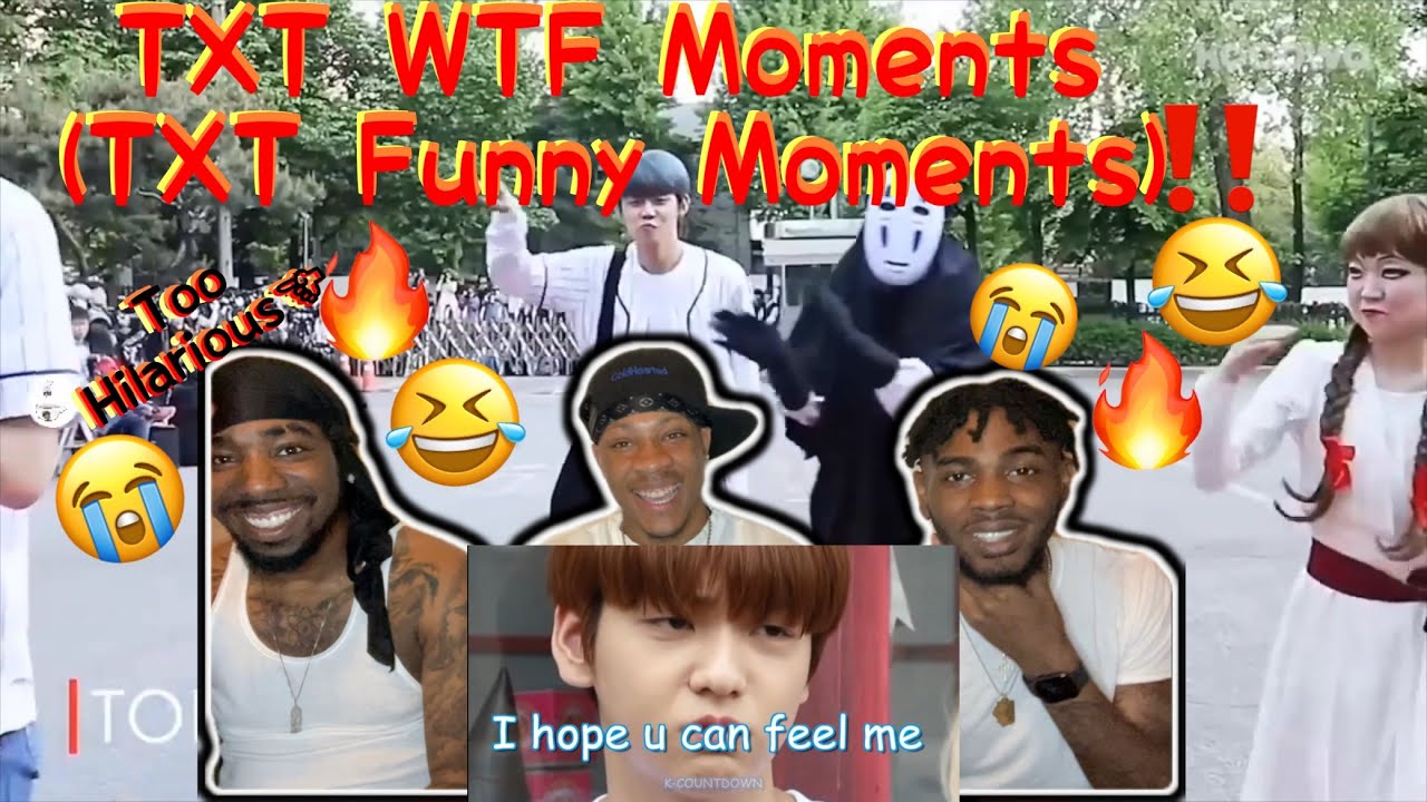 TXT WTF Moments (TXT Funny Moments) REACTION!!!