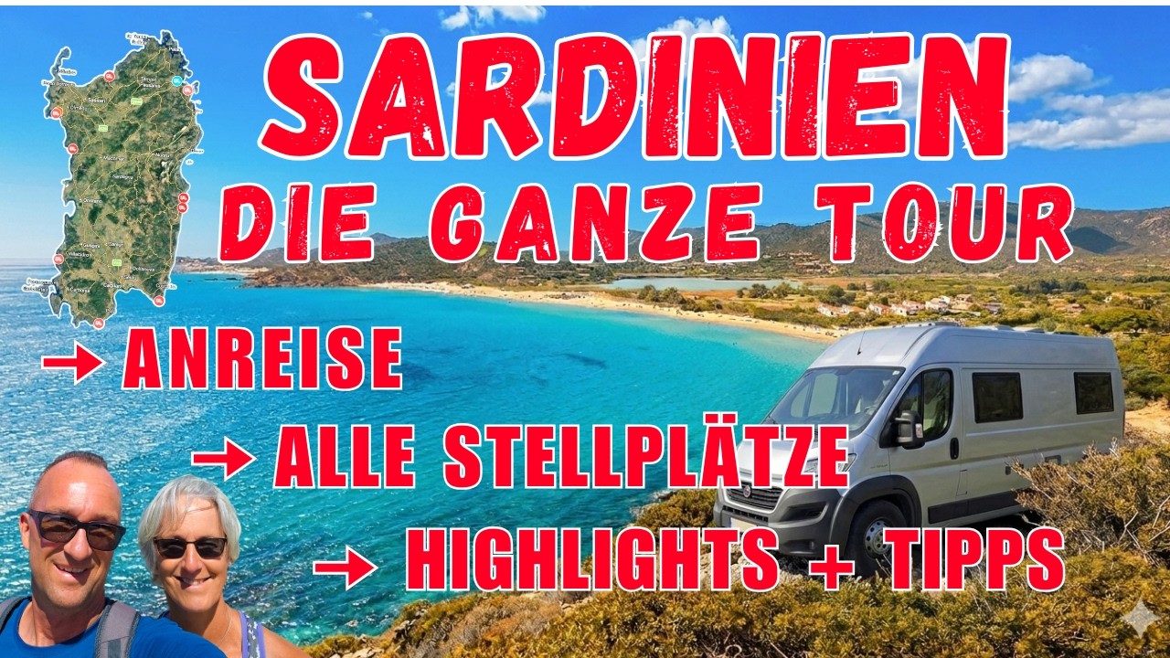SARDINIA❤️ THE WHOLE TOUR | ALL PITCHES | Highlights + Tips | Travelogue | Road Trip