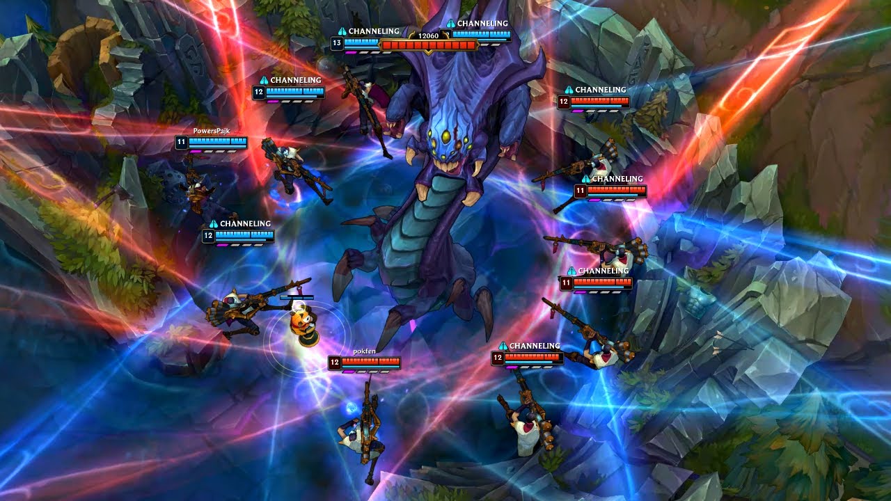 10 Jhin ults at the same time: