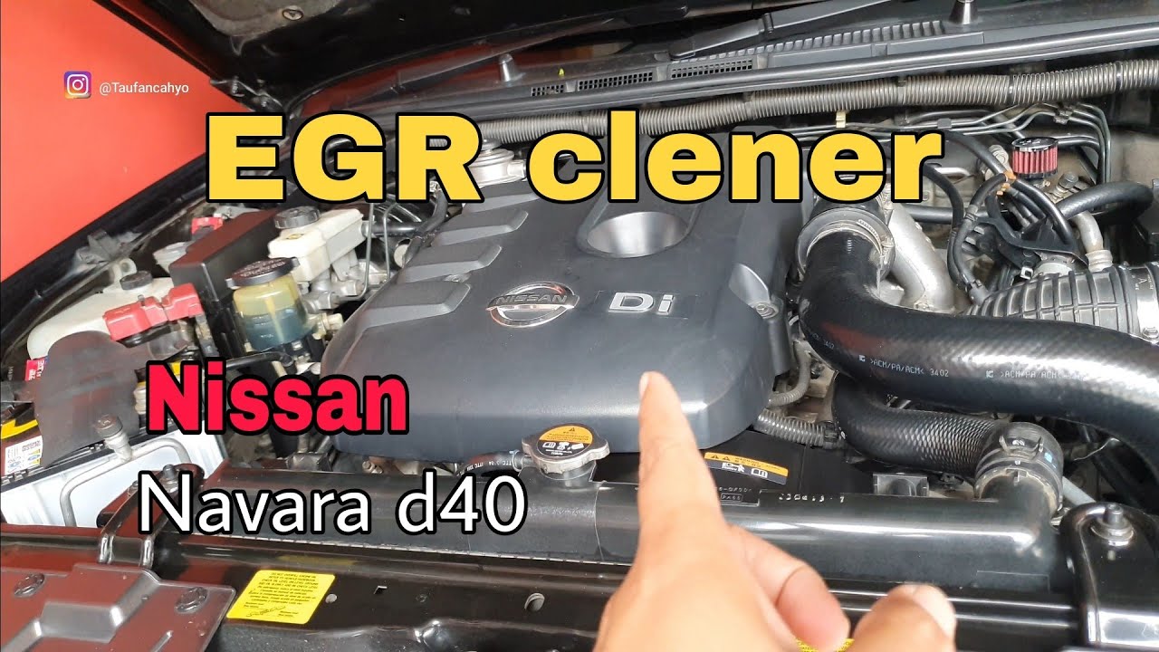 Navara d40 EGR | Bersihkan EGR | Service ringan