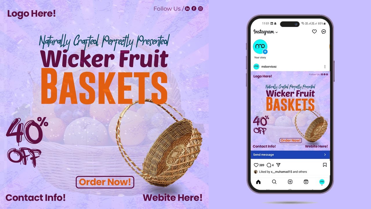 TOP NOTCH Product manipulation advertising design ✅🔥 Full Photoshop tutorial