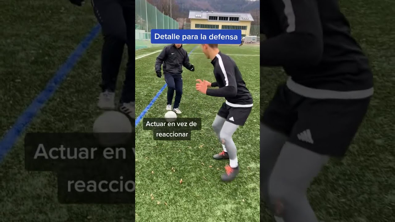 Consejo para los defensores en f&uacute;tbol | Advice for defenders in soccer