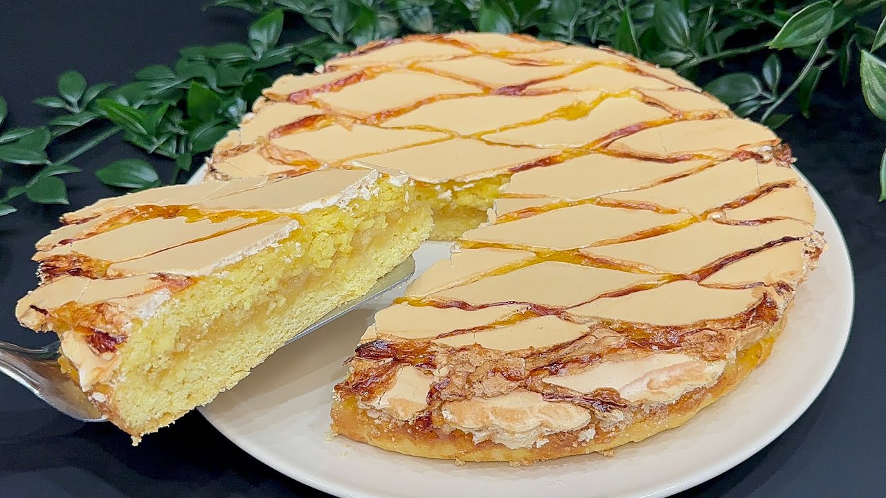 Яблочный пирог 🍎, который тает во рту! Этот рецепт ищут все! просто и вкусно 🤩