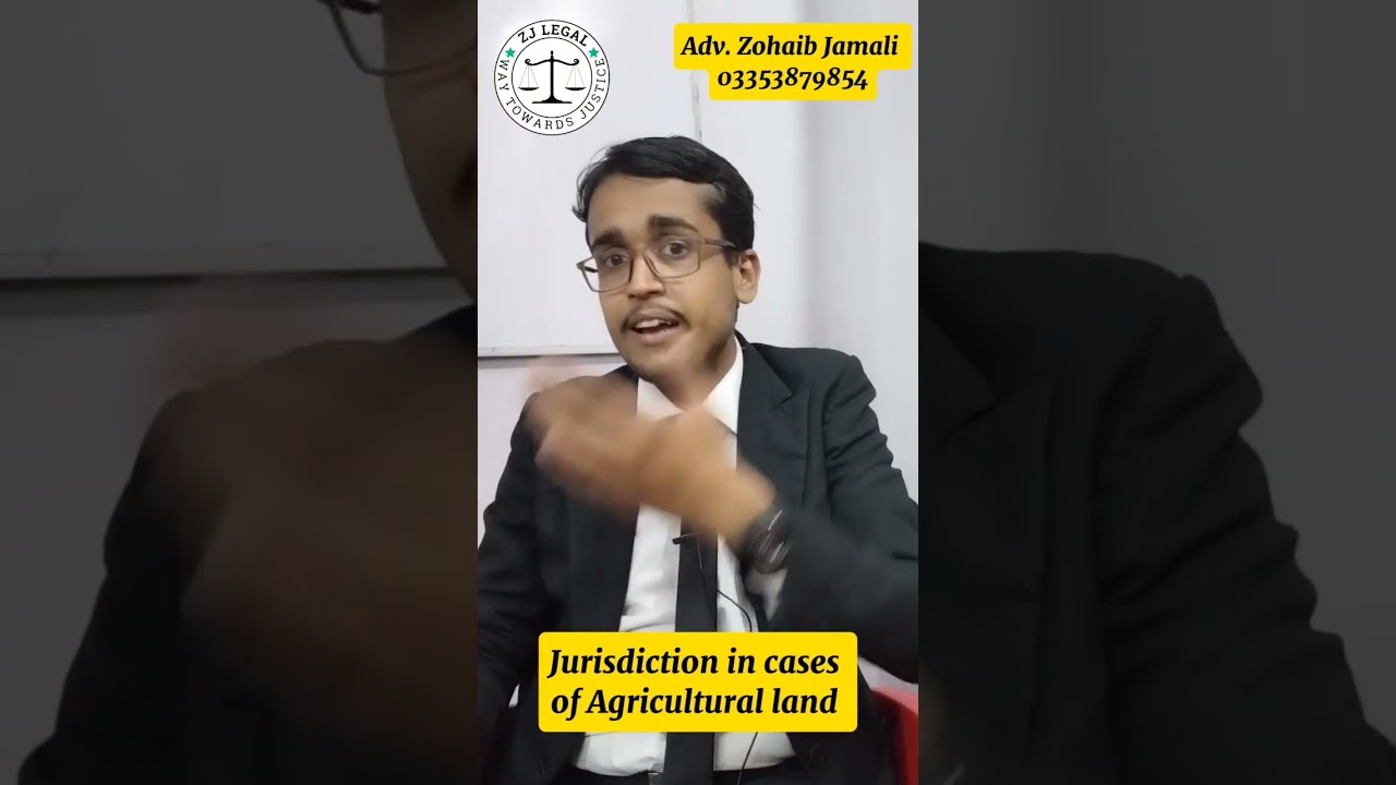 Jurisdiction in cases of Agricultural land #LandDisputes  #agriculture #civilcourt #civil #Revenue