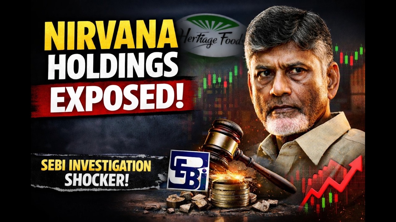 Nirvana Holdings & SEBI కేసు – అసలు కథ ఏమిటి? #Ysjagan #YSRCP #YCP #chandrababunaidu  #APPolitics