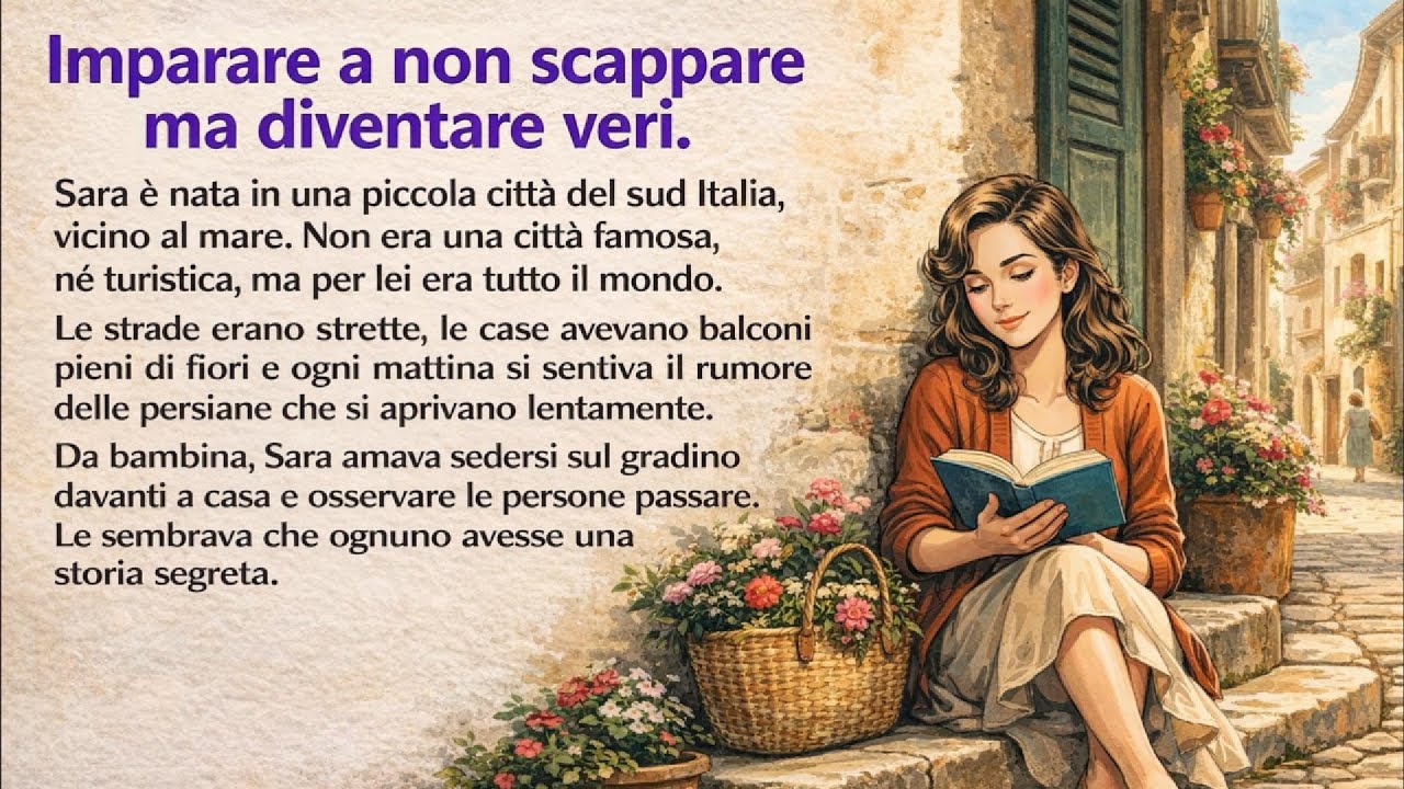 Learn italian Through Story | italian Reading Practice | italian minute