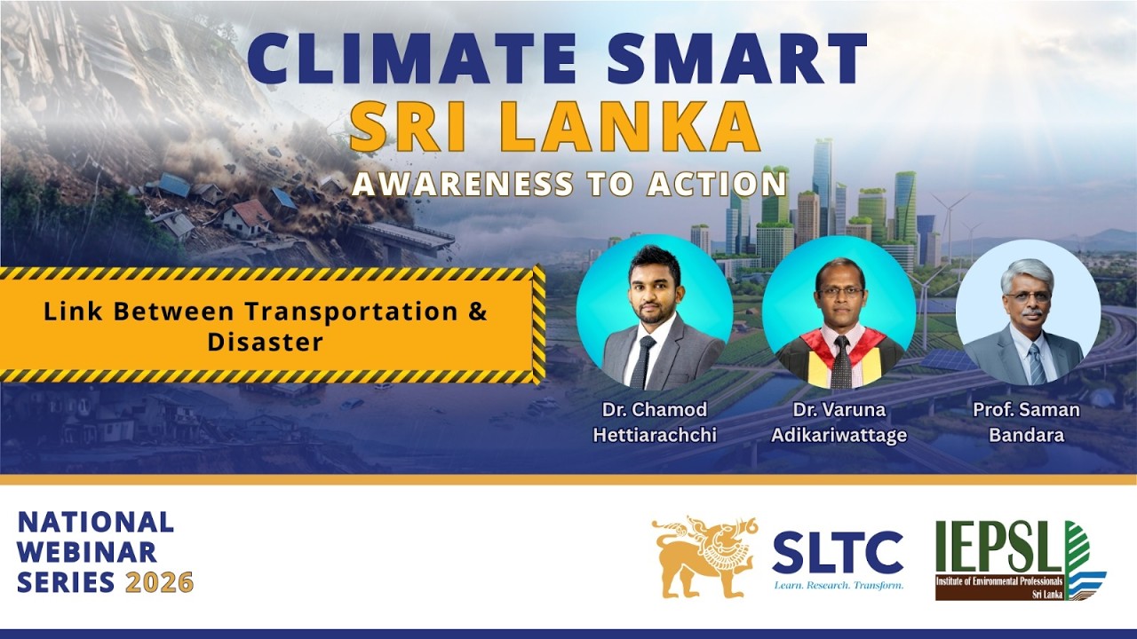 Webinar 08 | Climate Smart Sri Lanka – National Webinar Series