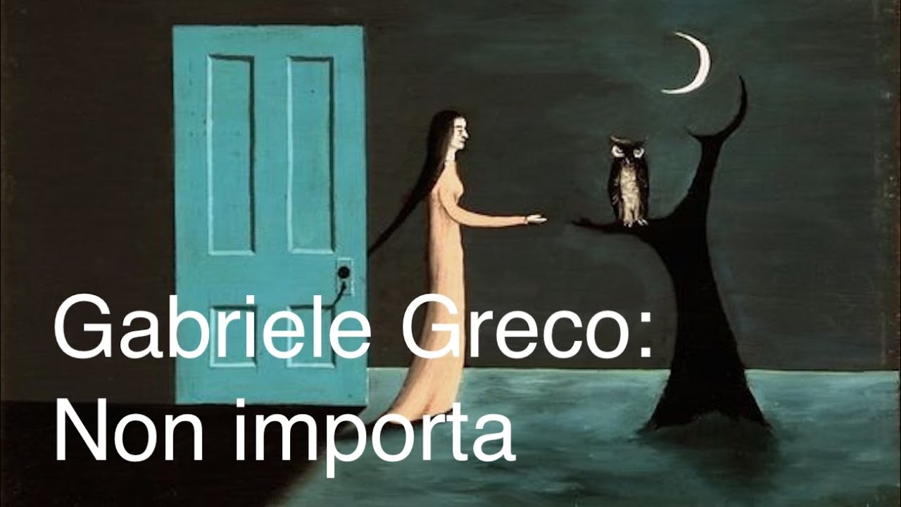 Gabriele Greco: Non importa