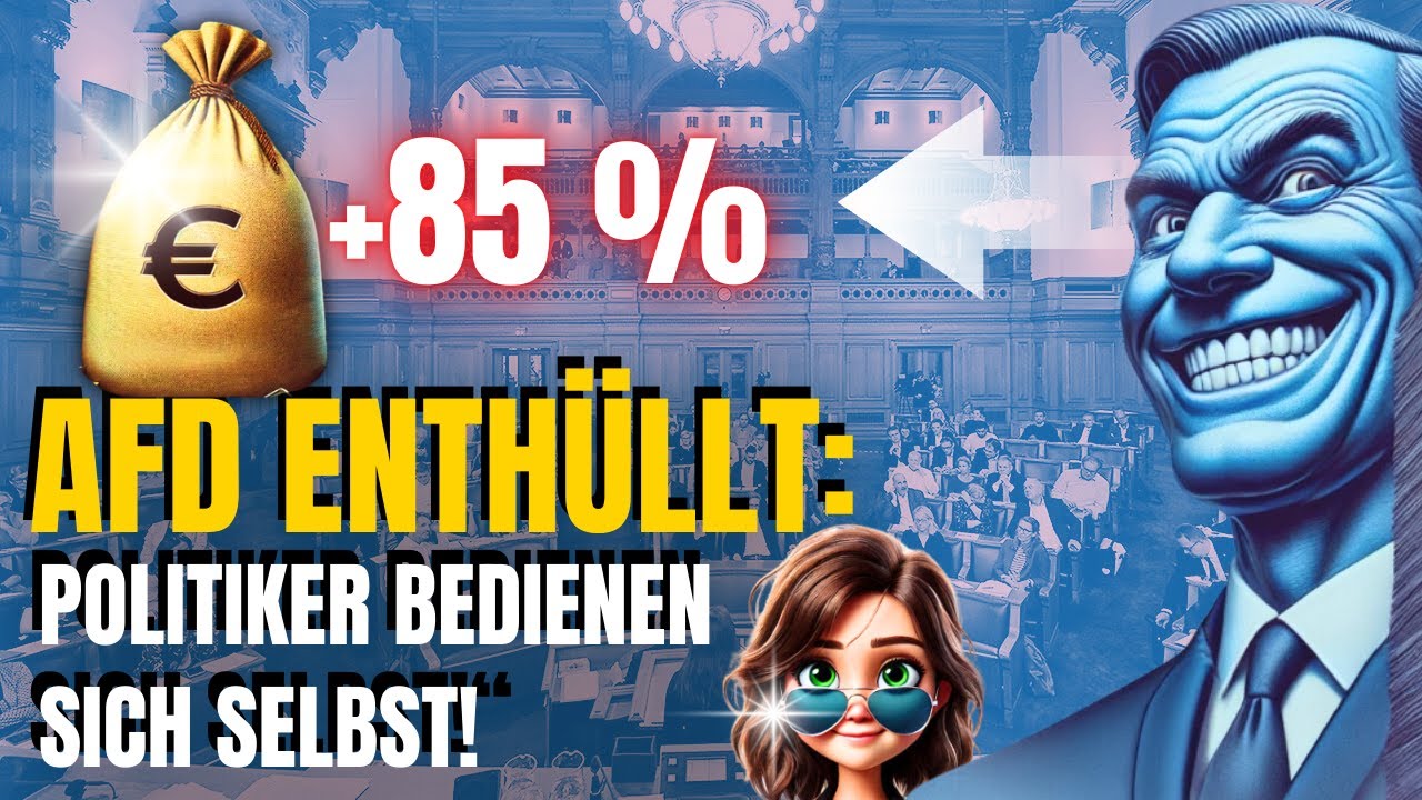 AfD deckt auf: Selbstbedienung im Parlament!