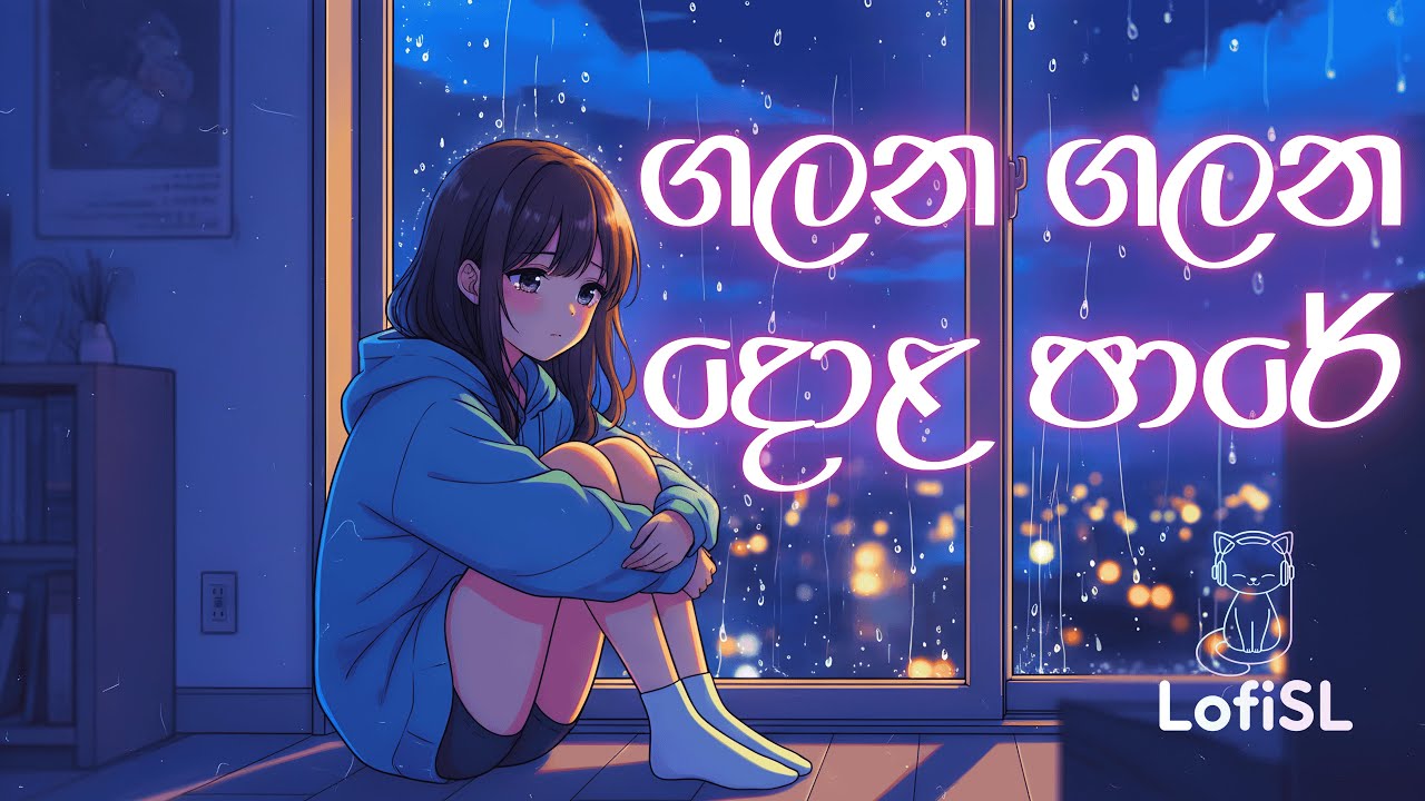 Galana Galana Dola Paare 🌊💔| ගලන ගලන | Sinhala Lofi for Sleep, Study & Chill | #LofiSL #lofimusic