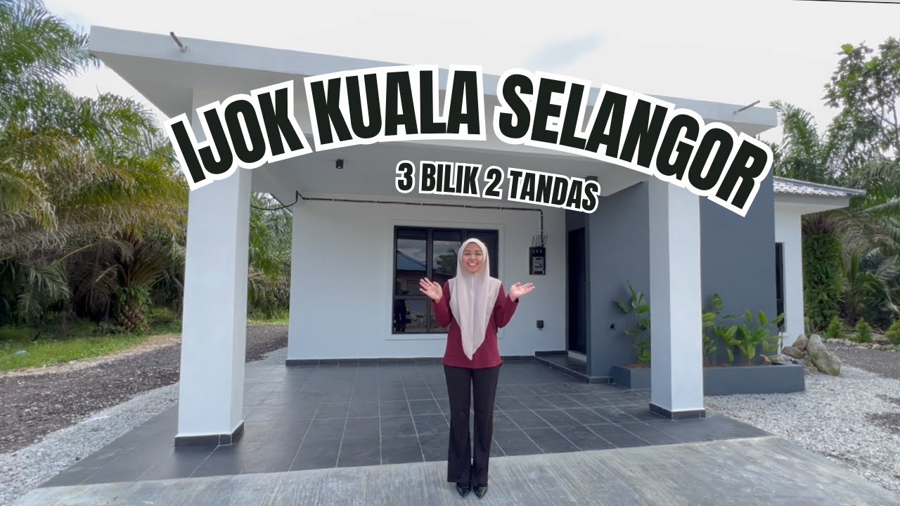 LOKASI : IJOK, KUALA SELANGOR | 3 BILIK 2 BILIK AIR
