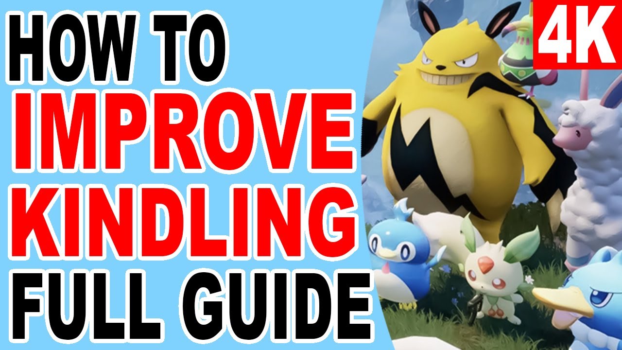 How to Improve Kindling Efficiency to your base - Make Kindling Faster - Palworld