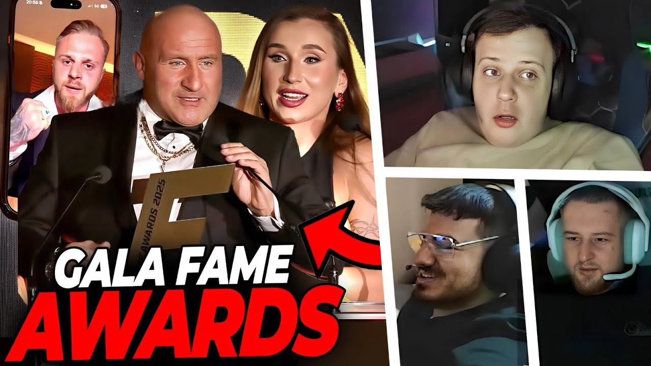 NITRO OGLĄDA FAME AWARDS | w/ NEEX, STOMP