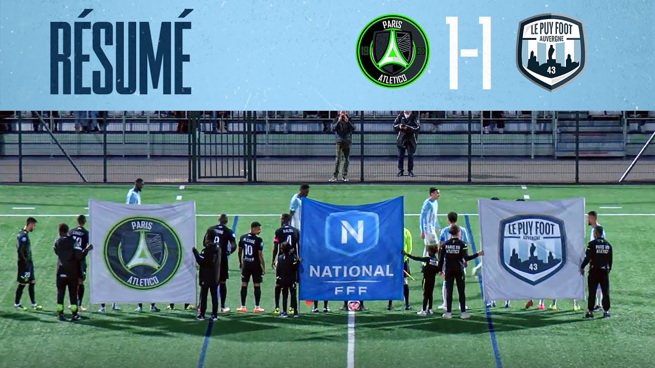 Résumé Paris 13 Atletico - Le Puy Foot 43 | J9 National | Le Puy Foot 43