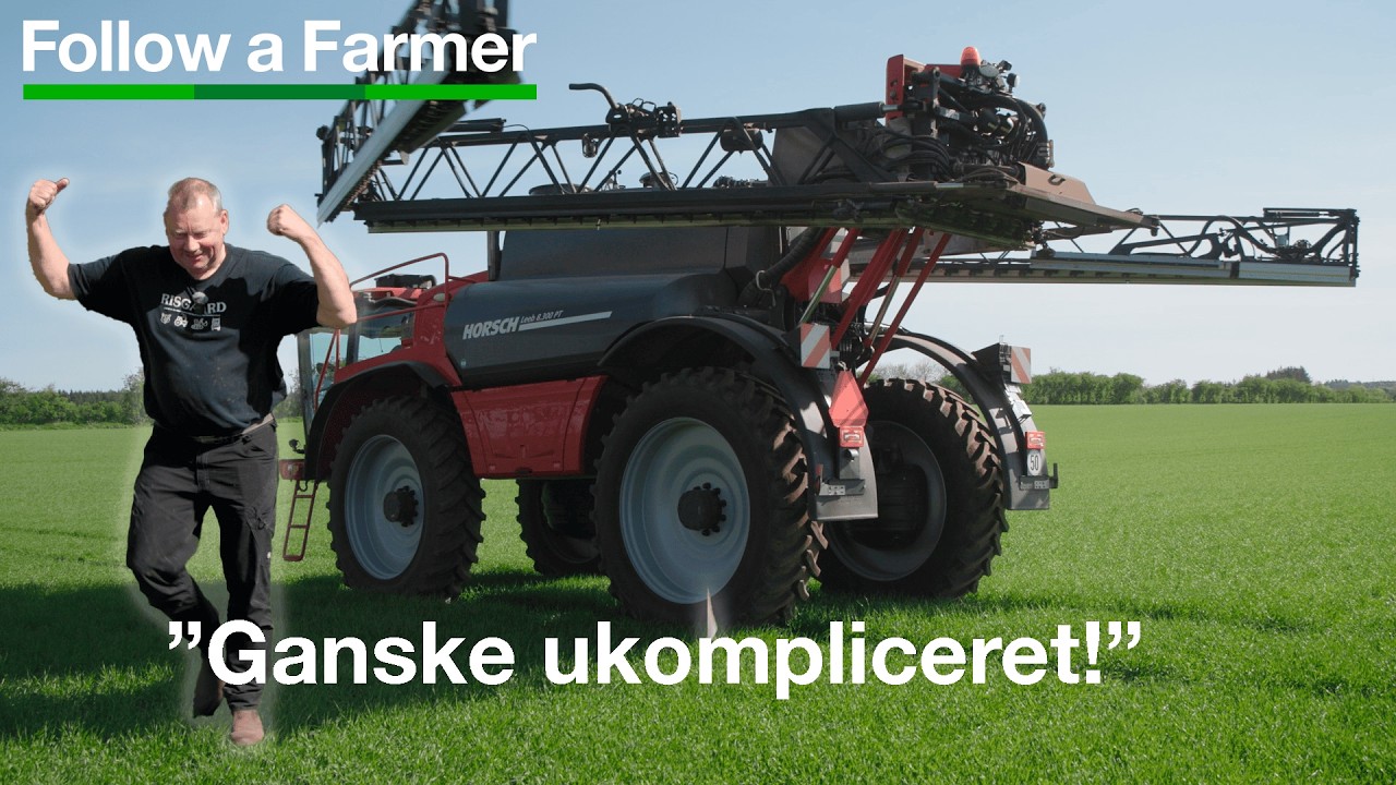 GENIAL SPRØJTE – holder højden! - Follow a Farmer, Arne Gejl, S4E2