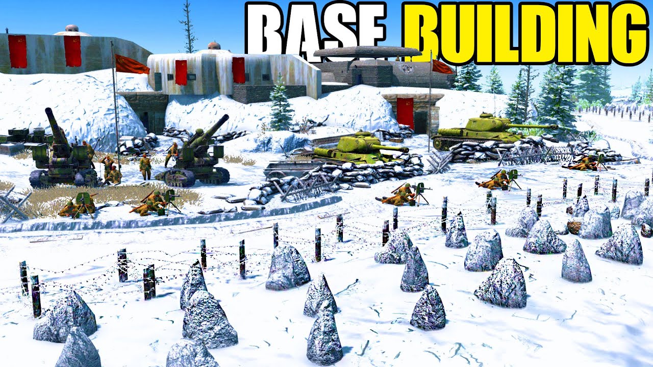 I built a WW2 SOVIET FORTRESS in New BASE BUILDING Simulator! - Gates of Hell: Disaster Battle