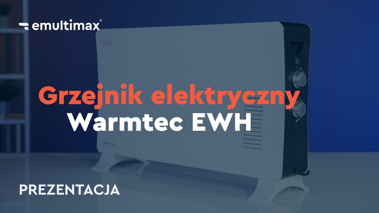 Manualny grzejnik konwektorowy Warmtec EWH - 2000W