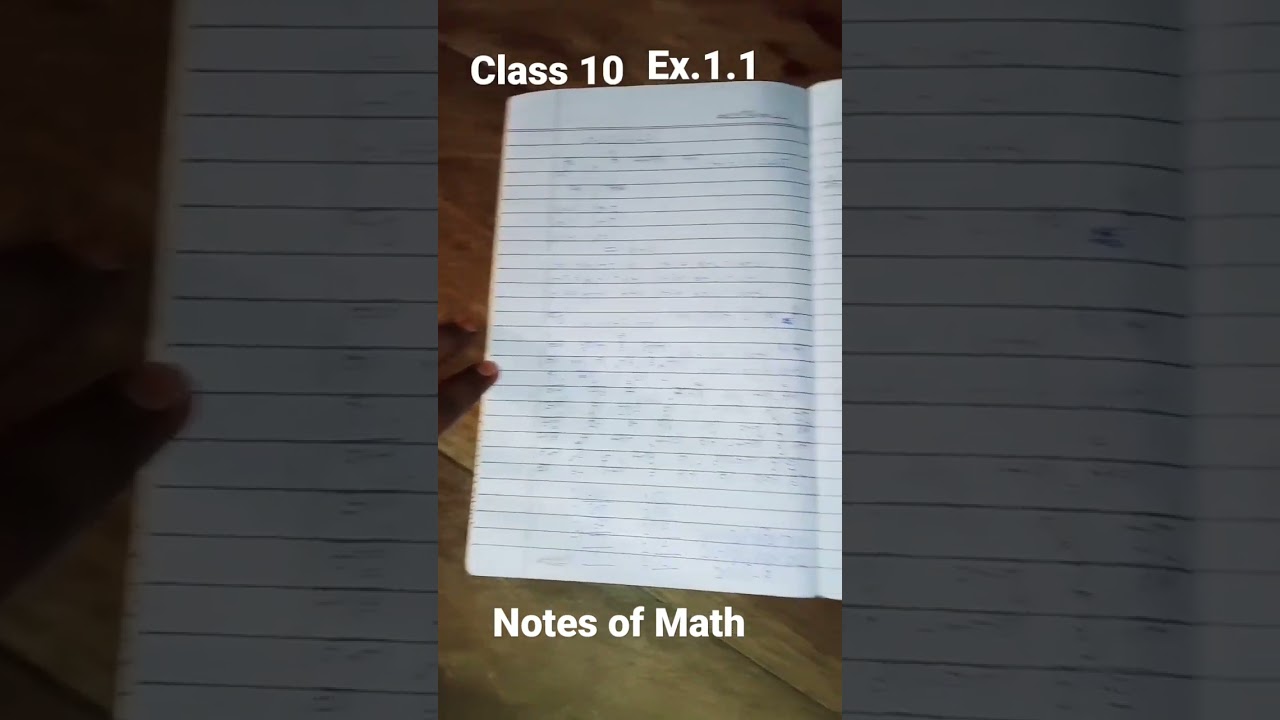 Chapter 1 Math class 10 short note