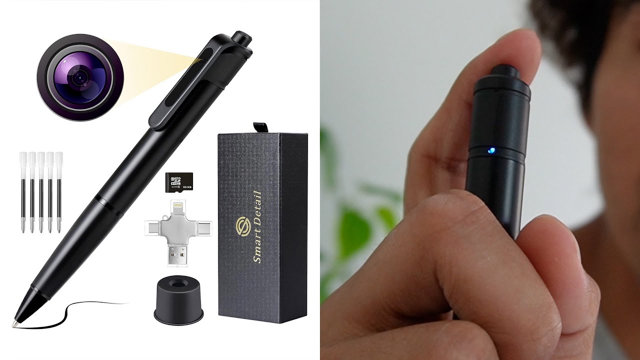 SMART DETAIL 4K Spy Camera Hidden Camera Pen Review