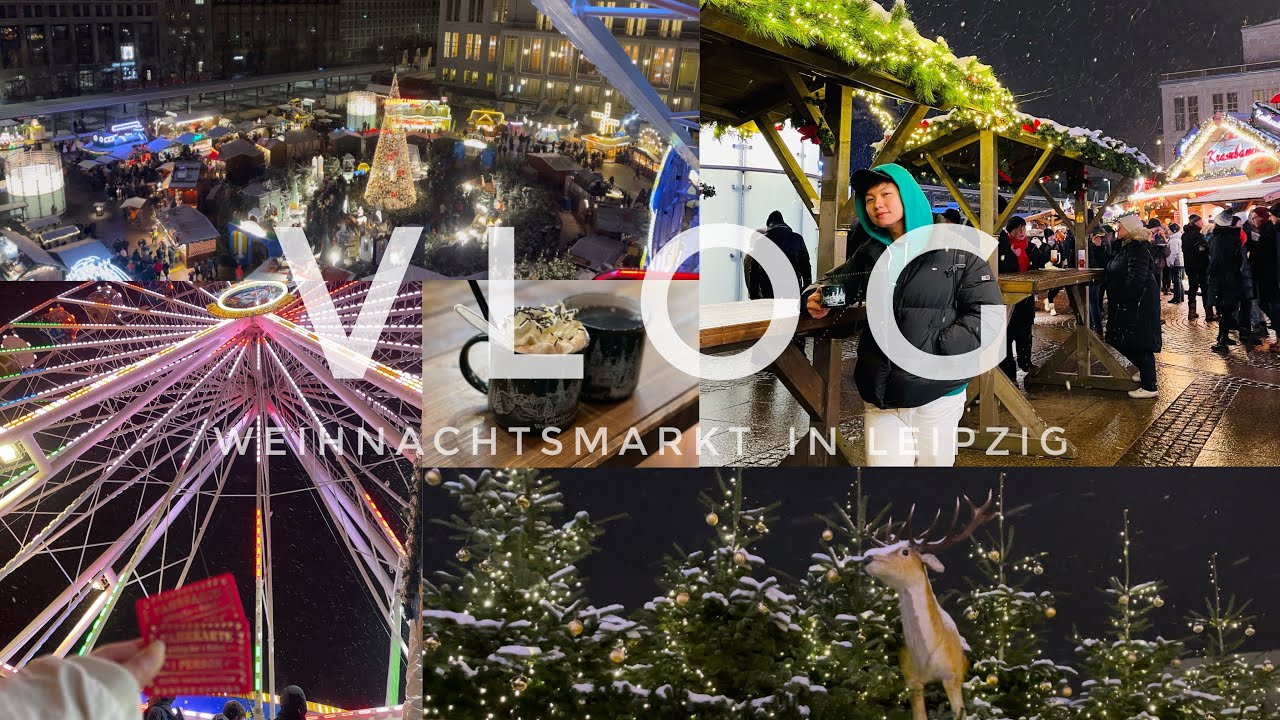 LEIPZIG | CHỢ GIÁNG SINH TẠI LEIPZIG CÓ GÌ?