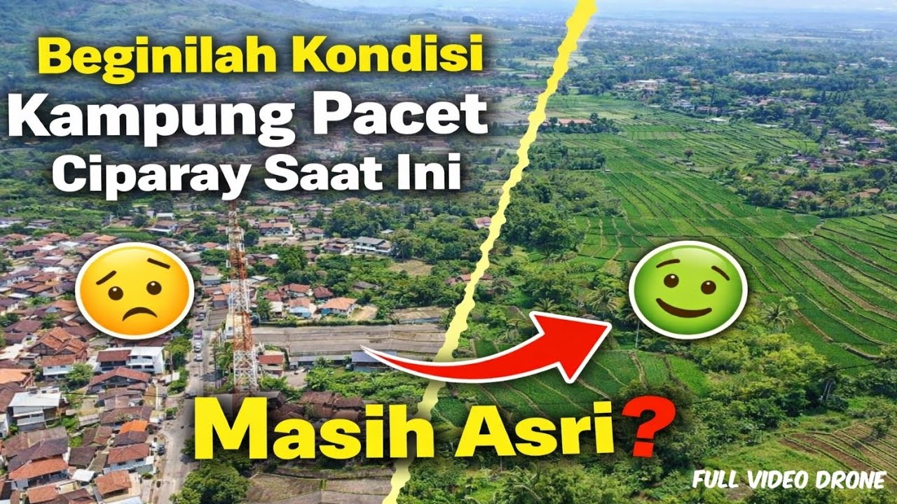 Kampung Pacet Ciparay ternya Masih Asri bikin betah mata memandang
