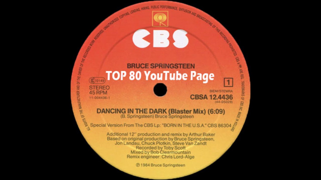 Bruce Springsteen - Dancing In The Dark (A Arthur Baker Blaster Mix)