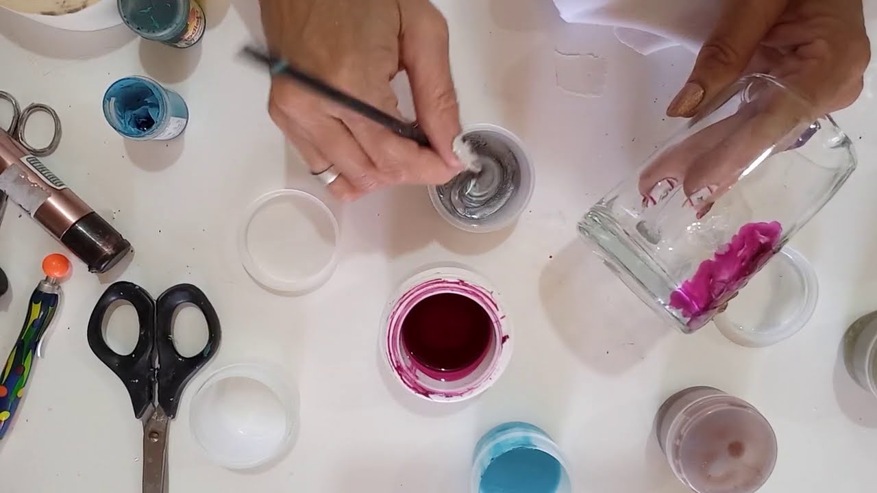 Lacas METALIZADAS CASERAS!!   #diy #artesostenible #manualidades #reciclaje