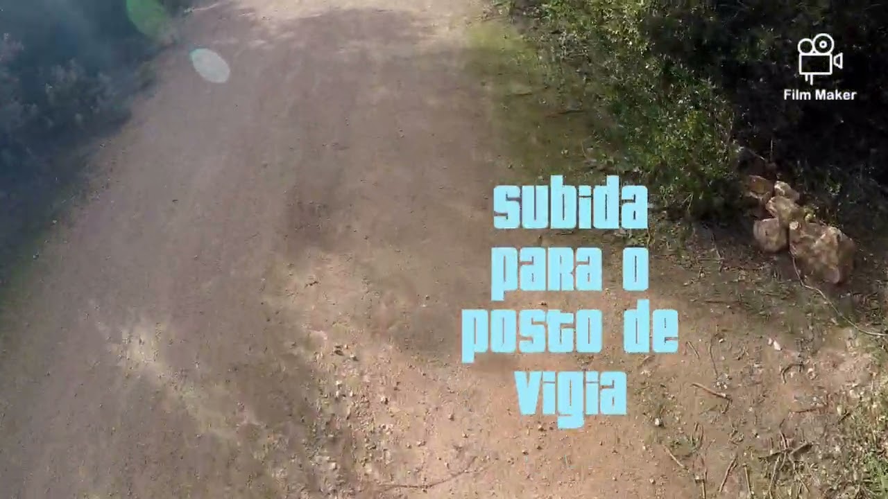 Subida ao posto de vigia, Serra de São Luís no Parque Natural da Arrábida