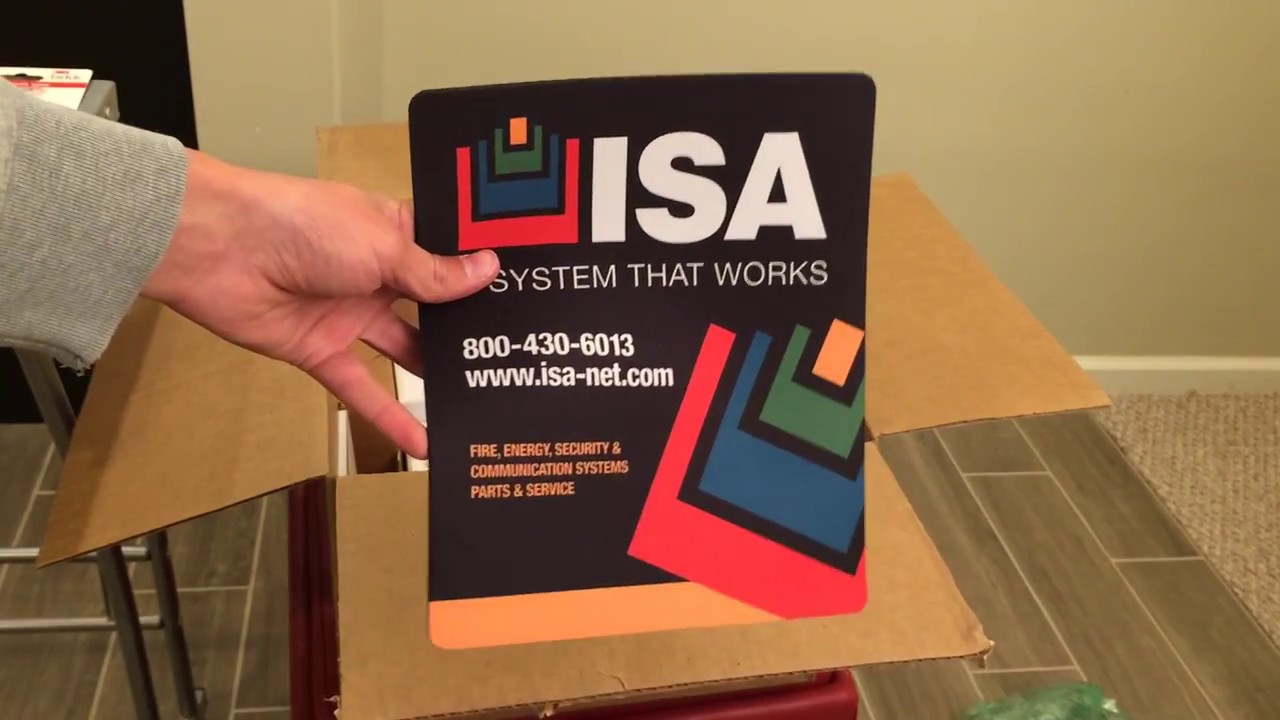 Unboxing Parts from ISA Fire & Security