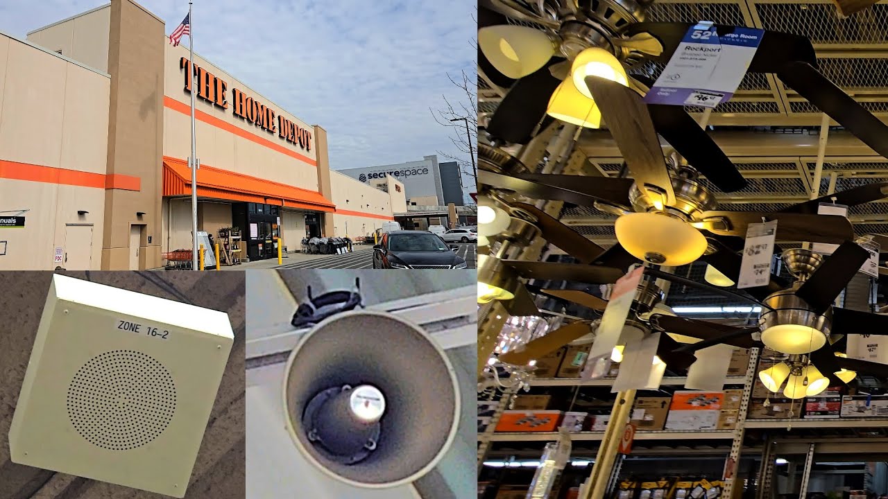 Intercom Speakers & Ceiling Fans @ The Home Depot #9