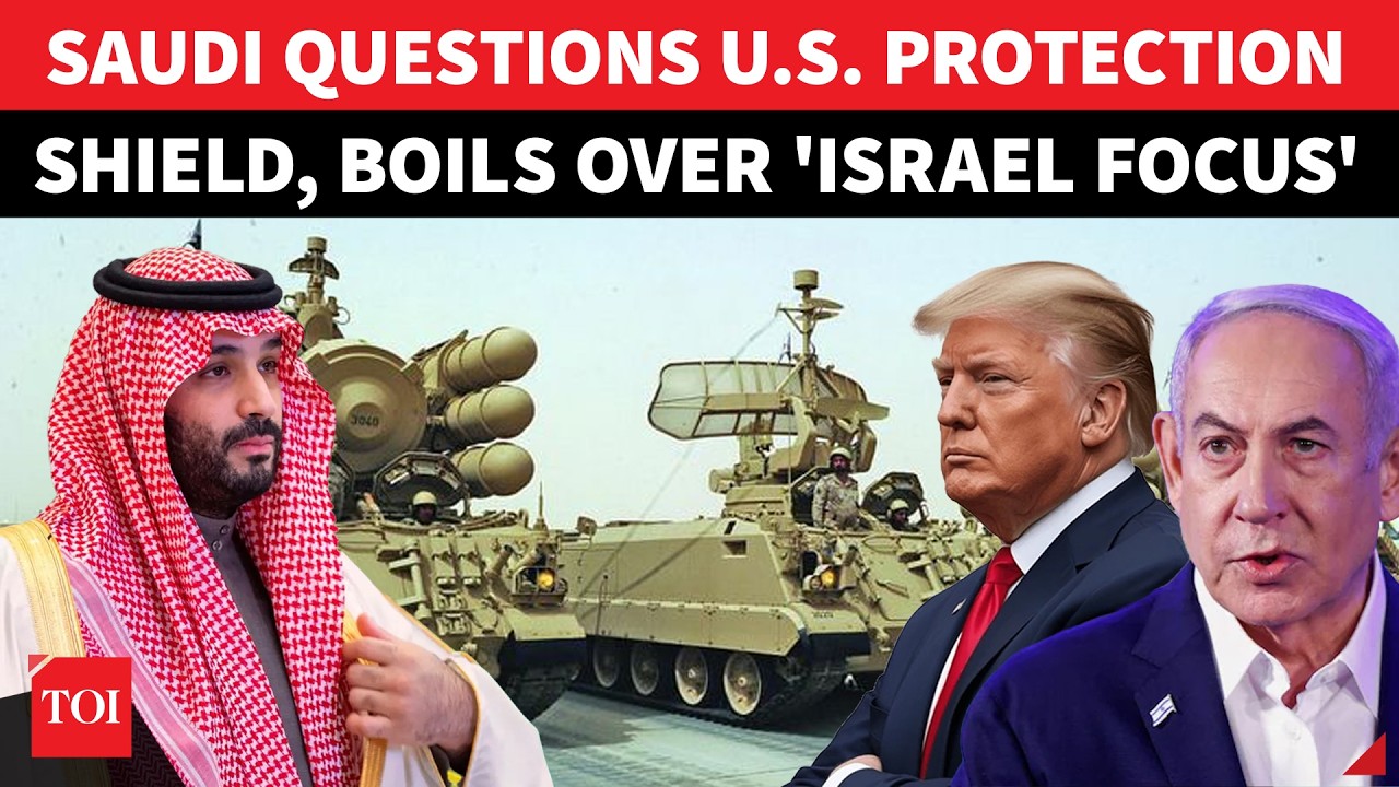 Saudi BLASTS US As Gulf Frustration Grows Over Iran War, 'TRUMP'S PRIORITY IS ISRAEL...' | Watch
