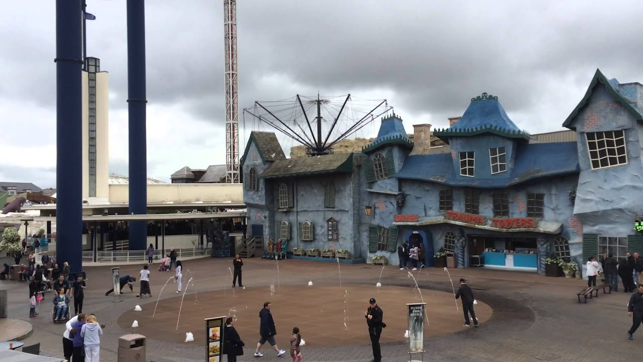 Dancing Water Fountain Show-Blackpool Pleasure Beach