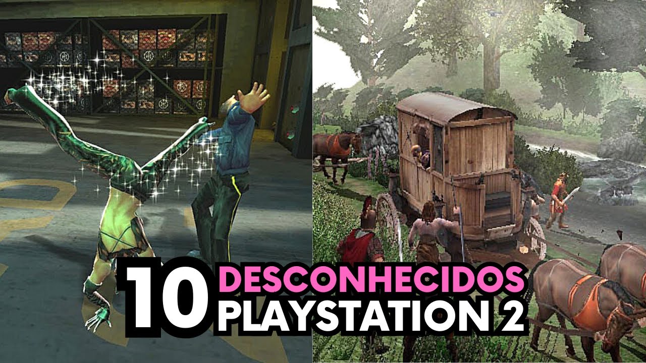 TOP 10 JOGOS DESCONHECIDOS DO PS2