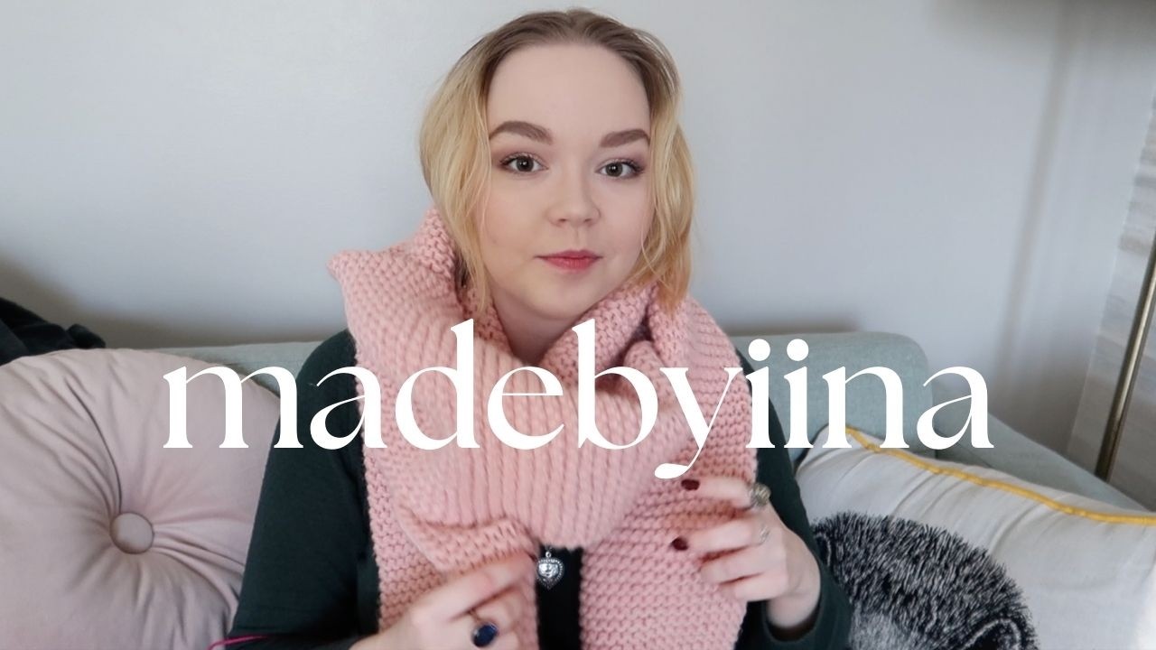 Pidempiä käsityöprojekteja ▽ Neulepodcast 8 ▽ madebyiina