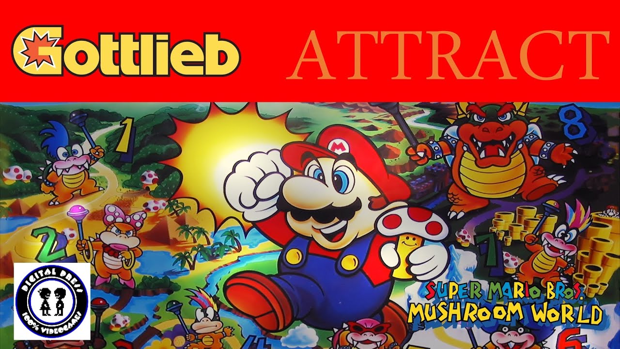 Super Mario Bros. Mushroom World - Attract Mode