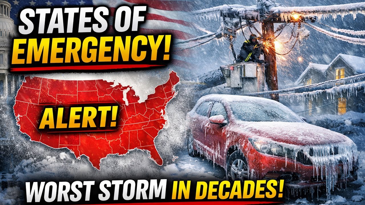States Declare Emergencies As Massive Storm Intensifies
