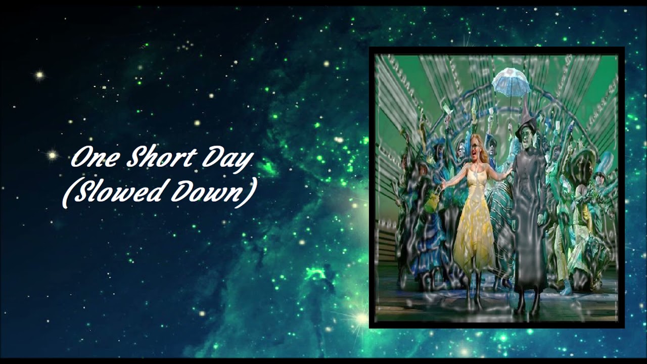 Slowed Down || One Short Day
