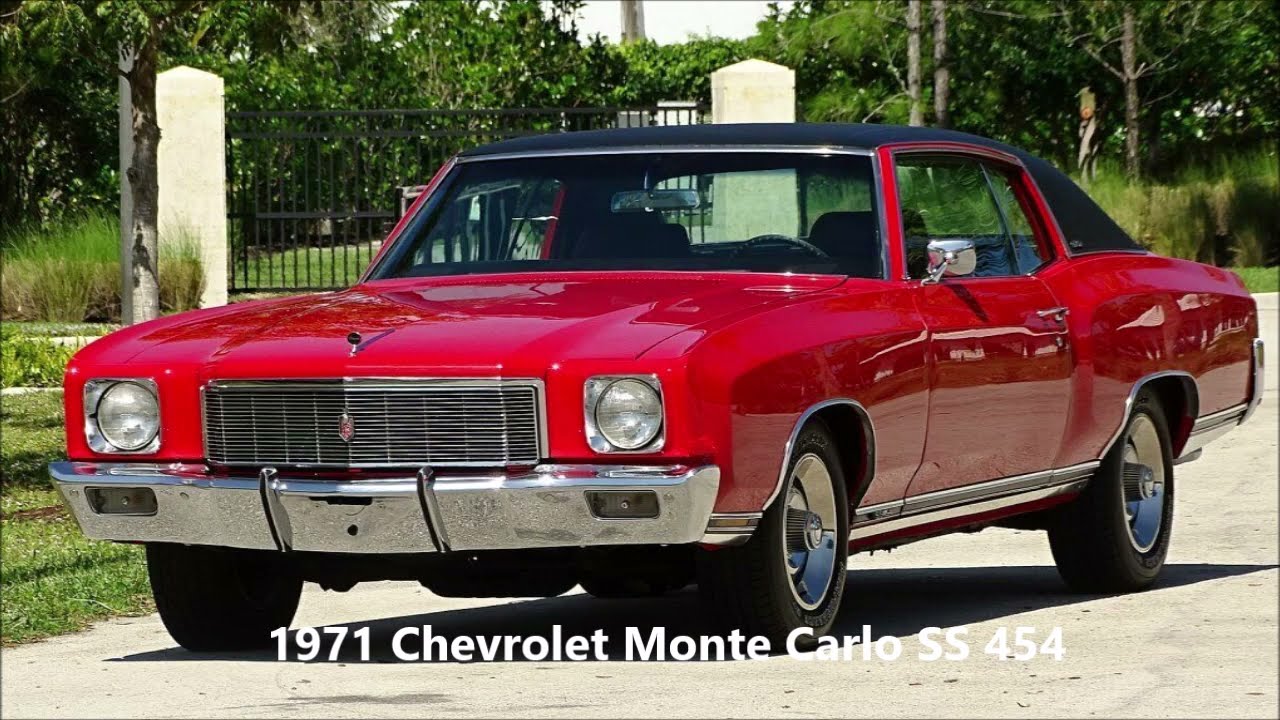 Visual History of Chevrolet Monte Carlo