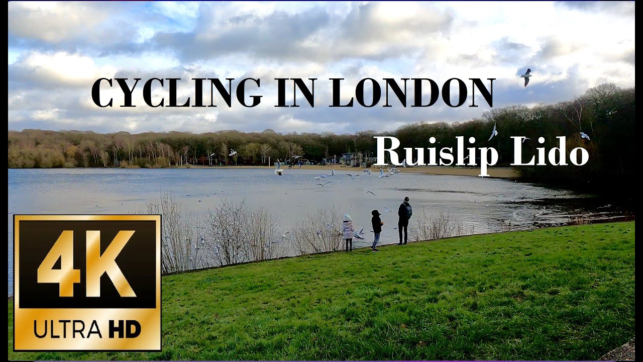 Ruislip Lido Artificial beach | Biking in London